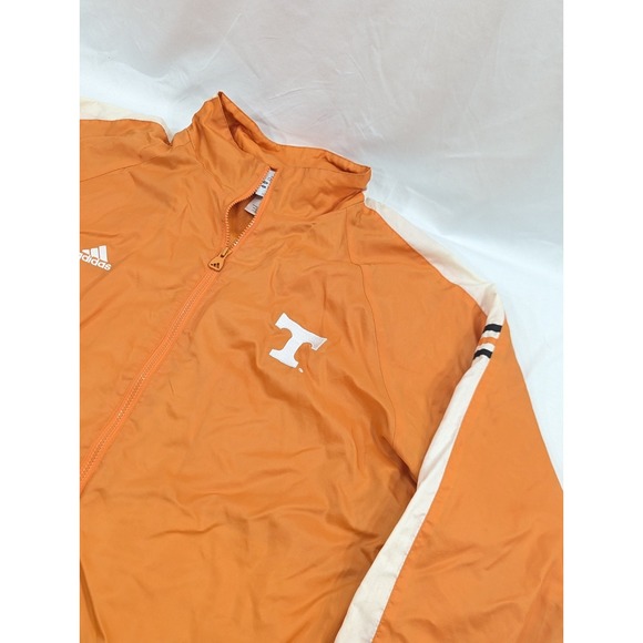 adidas Jackets & Blazers - Adidas VTG Tennessee Volunteers Orange Track Jacket Full Zip Large *READ